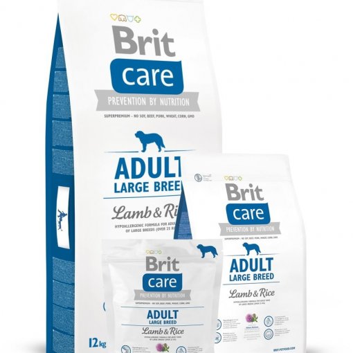 Brit Care Adult Large Breed Lamb & Rice 12kg NEW