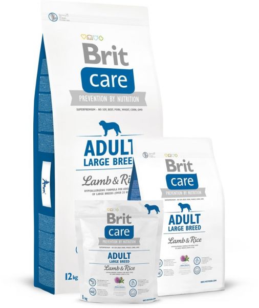 Brit Care Adult Large Breed Lamb & Rice 1kg NEW