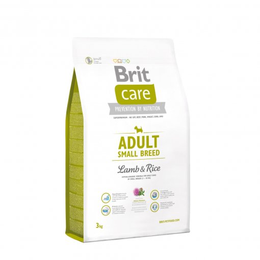 Brit Care Adult Small Breed Lamb & Rice 1kg NEW