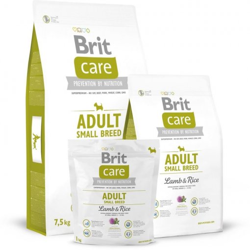 Brit Care Adult Small Breed Lamb & Rice 3kg NEW