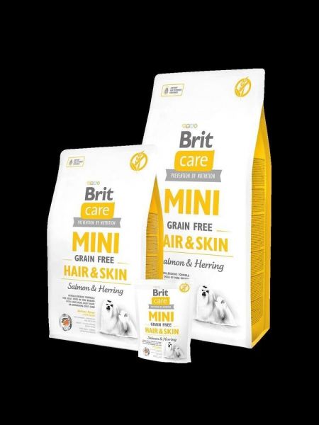 Brit Care Mini Grain Free Hair & Skin 400 g