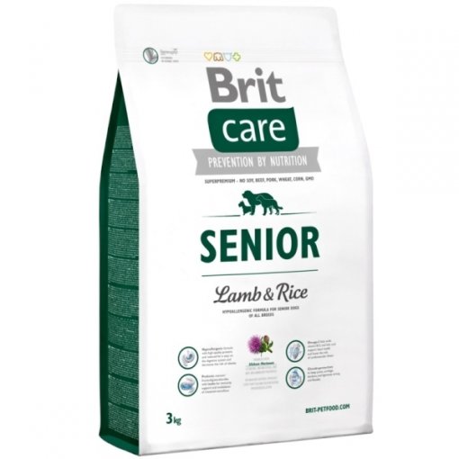 Brit Care Senior Lamb & Rice 3kg NEW