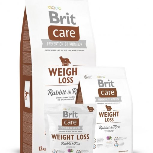 Brit Care Weight Loss Rabbit & Rice 3kg NEW