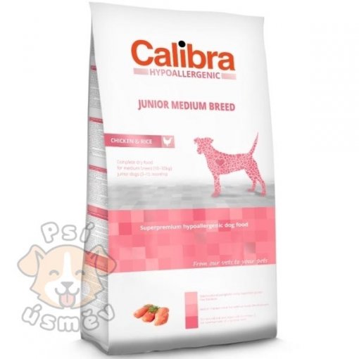 Calibra Dog HA Junior Medium Breed Chicken 14kg