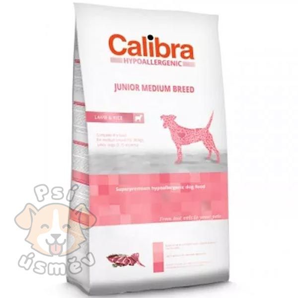 Calibra Dog HA Junior Medium Breed Lamb 14kg