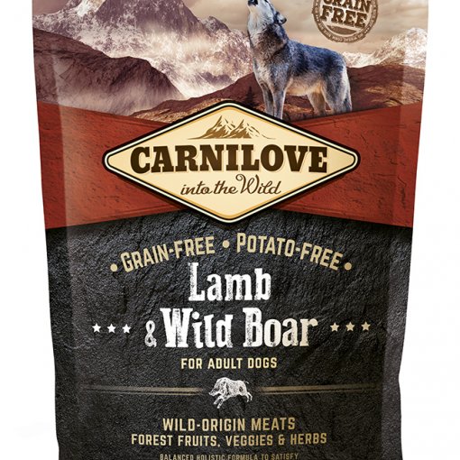 Carnilove Lamb & Wild Boar for Adult 1,5kg