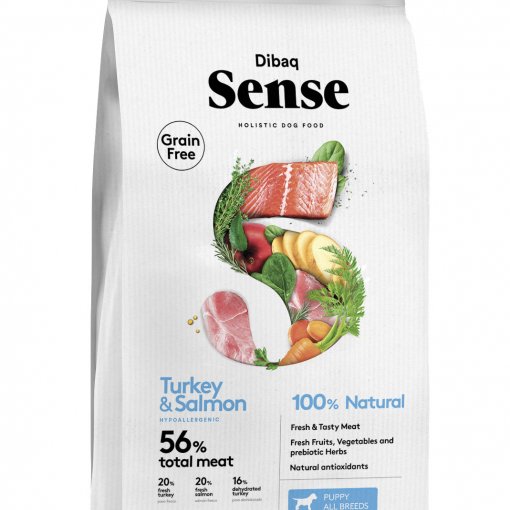 DIBAQ SENSE Salmon&Turkey PUPPY 12 kg