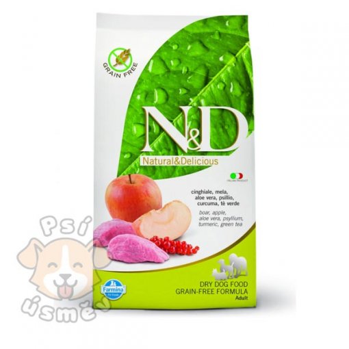 N&D GF DOG Adult Boar & Apple 12kg