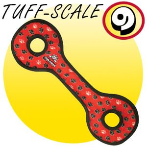 TUFFY Ultimates Tug-O-War Red Paws