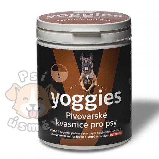 Yoggies Pivovarské kvasnice pro psy 600g